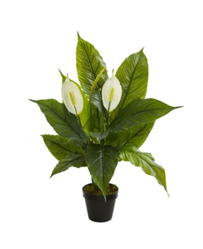 Nearly Natural искусственное растение Spathiphyllum (Real Touch)