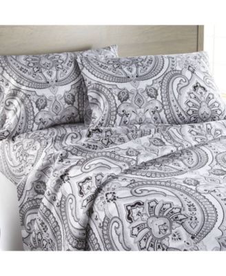 Southshore Fine Linens Classic Paisley Ultra-Soft 4-Pc. Sheet Set, Queen