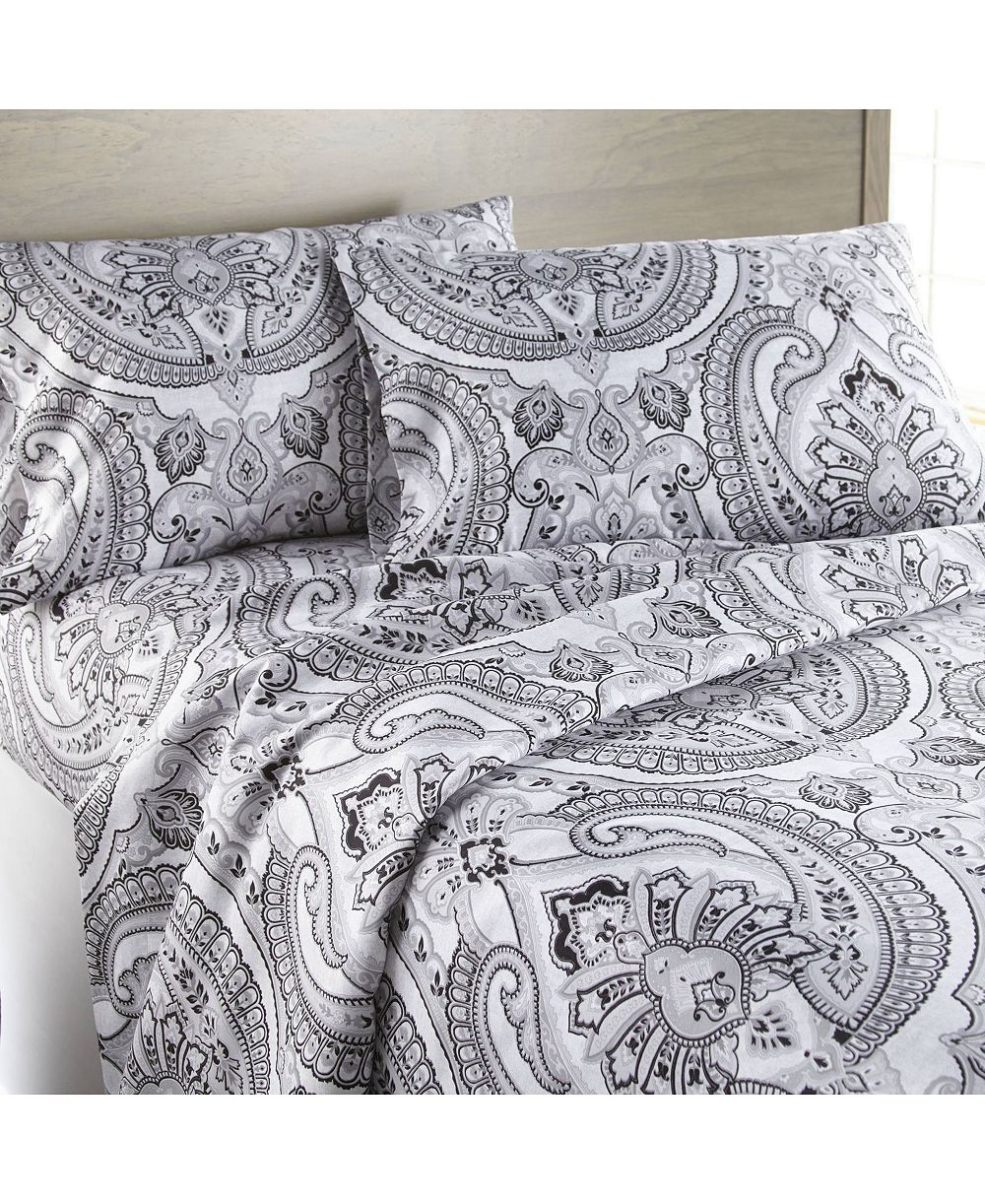 Southshore Fine Linens набор постельного белья Classic Paisley Ultra-Soft 4-Pc. Sheet Set, Twin