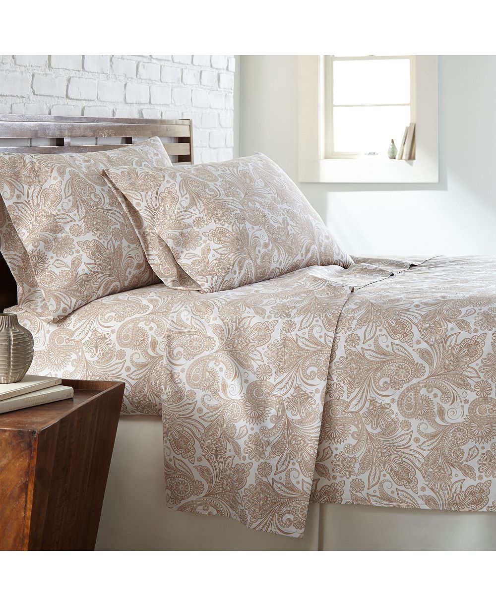 Southshore Fine Linens Paisley Boho комплект простыней, Full