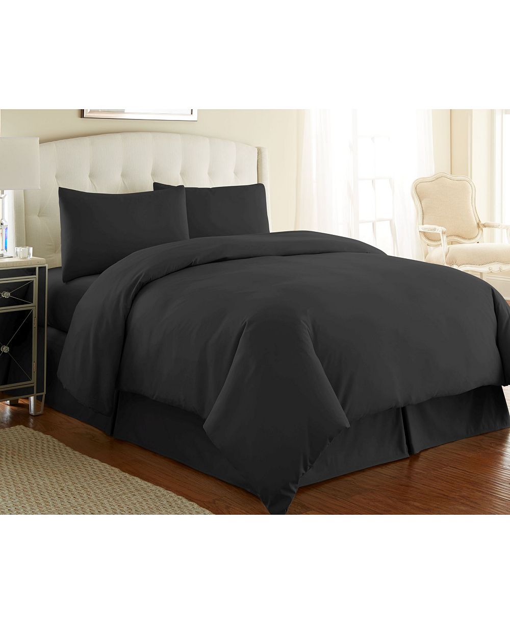 Southshore Fine Linens Ultra-Soft Solid Color 3-Pc. Duvet Cover Set, Twin/Twin XL