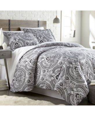 Southshore Fine Linens Классический двусторонний комплект покрывал с узором пейсли, King/California King