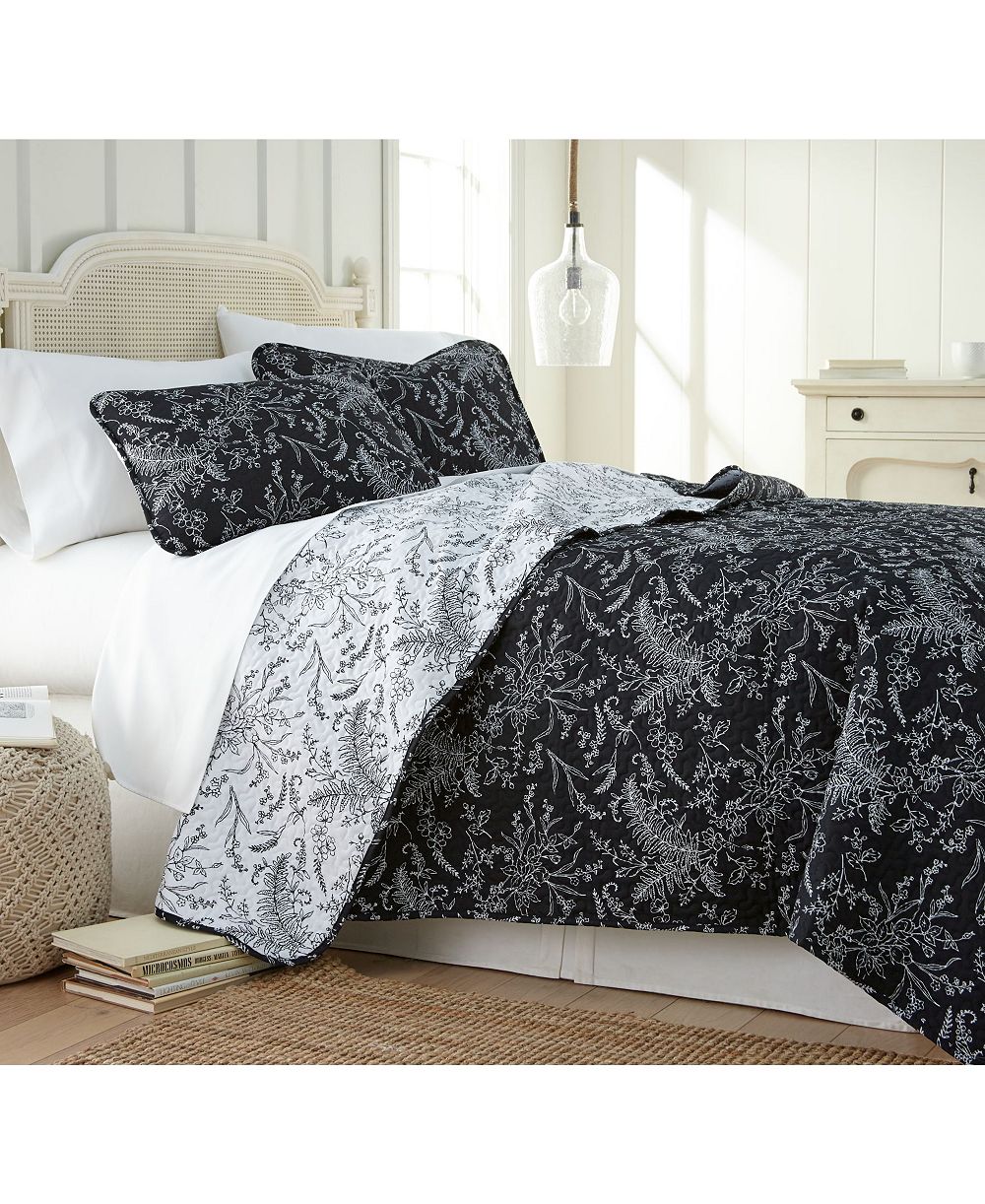 Светоотражающее двустороннее стеганое одеяло Southshore Fine Linens Winter Brush, Full/Queen