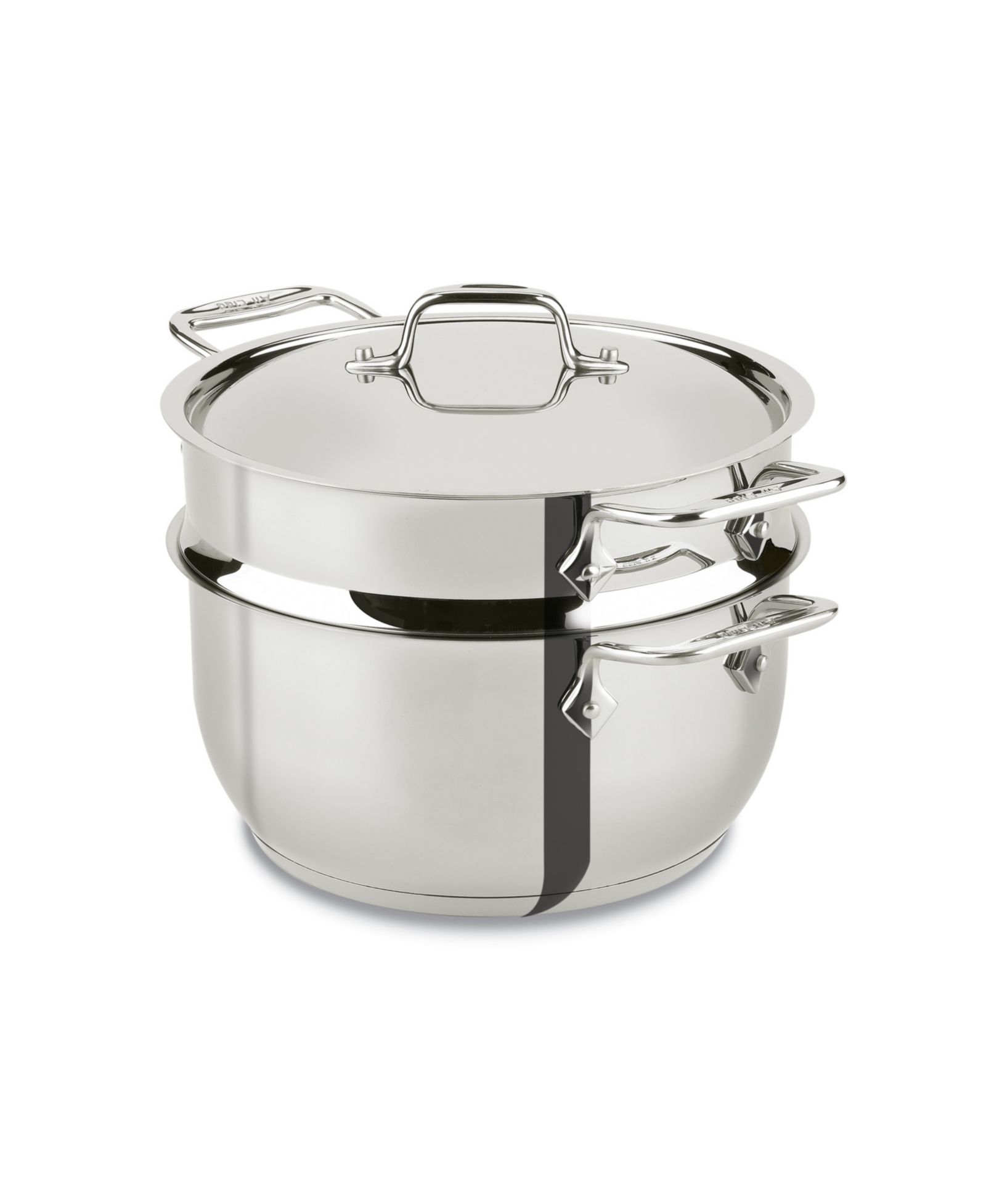 Многофункциональная кастрюля All-Clad из нержавеющей стали 5 Qt с вставкой для пара