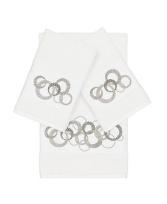 Набор полотенец Linum Home Turkish Cotton Annabelle 3-Pc. Embellished