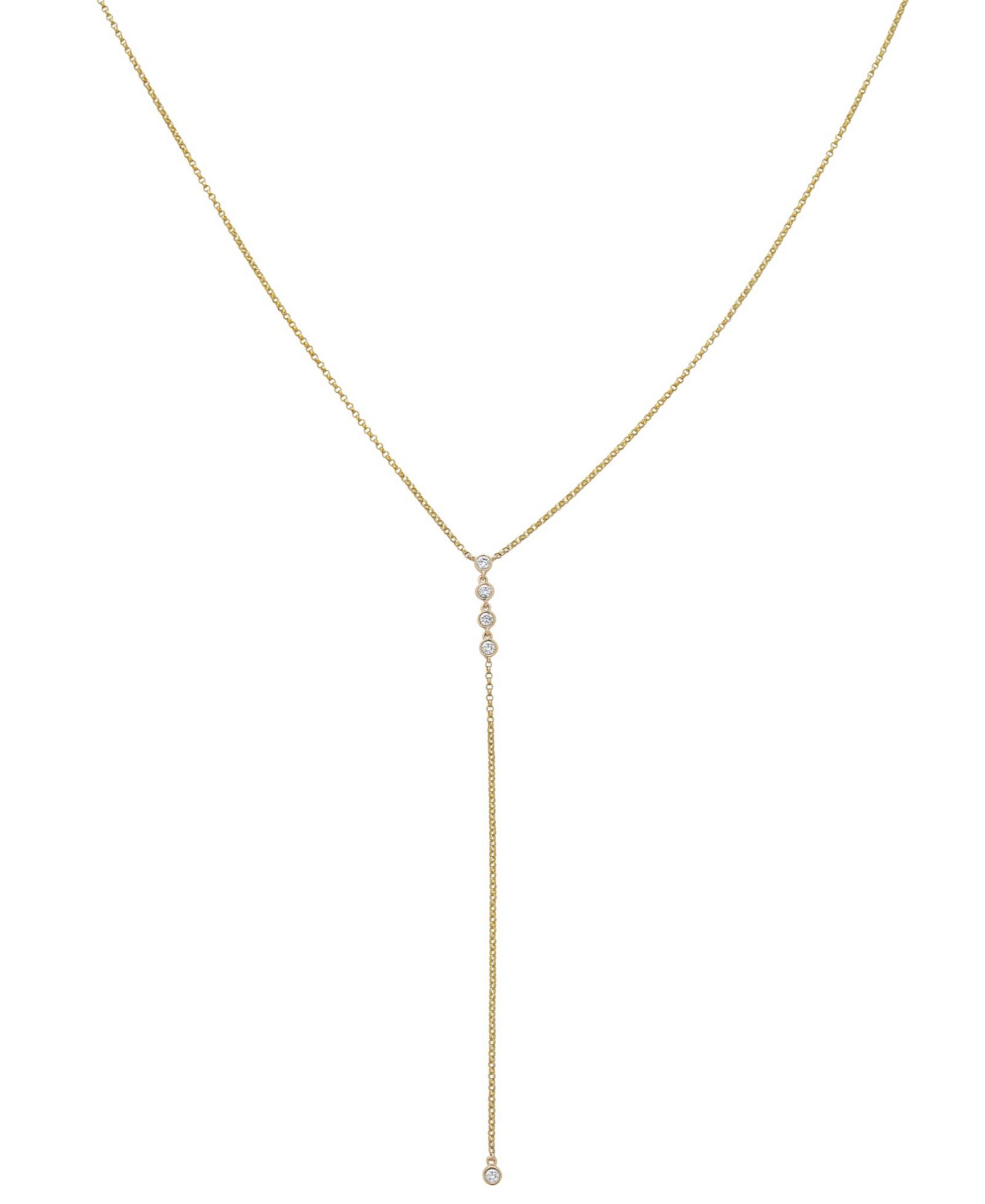 Колье Lariat из золота 14k (1/4 ct. t.w.)