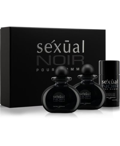 Michel Germain Men's Sexual Noir Pour Homme 3-Pc. Gift Set,  Created for Macy's