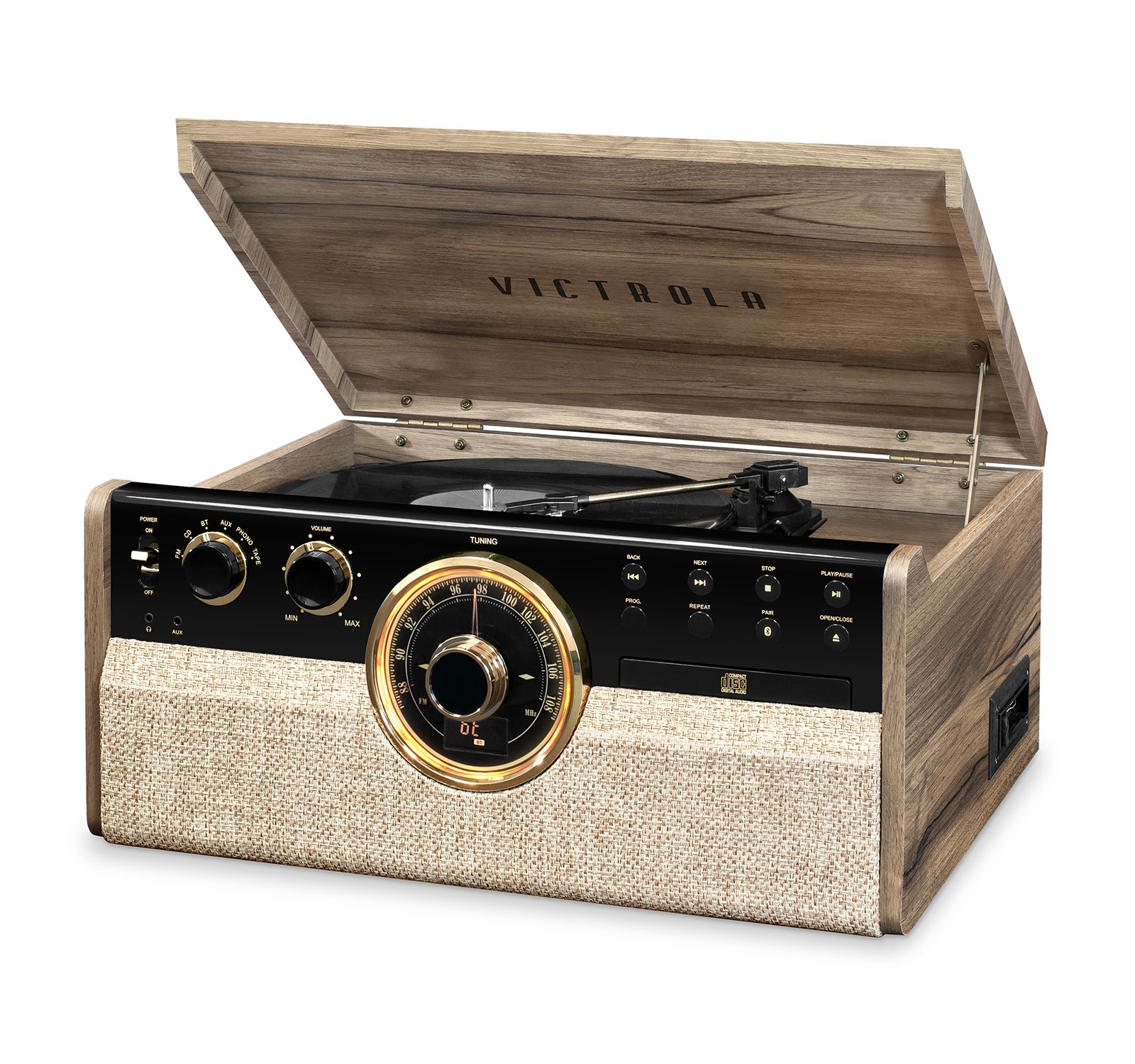 Victrola Empire 6-in-1 Bluetooth Record Player