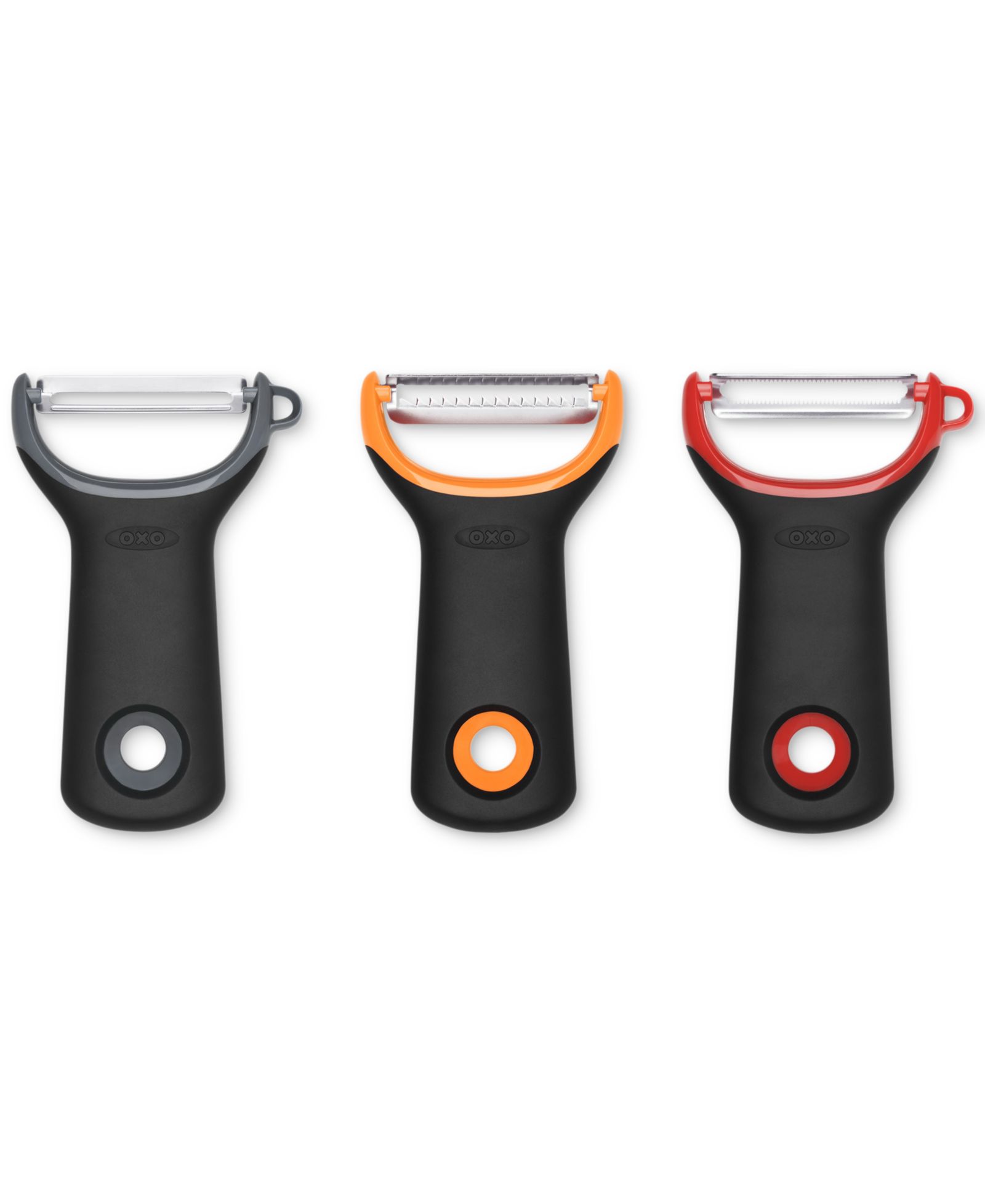 OXO Good Grips Assorted Prep Y-Peelers, Set of 3