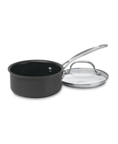 Cuisinart Chefs Classic Hard Anodized 1-Qt. Saucepan w/ Cover