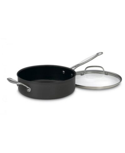 Cuisinart Chefs Classic Hard Anodized 3.5-Qt. Saute Pan с крышкой