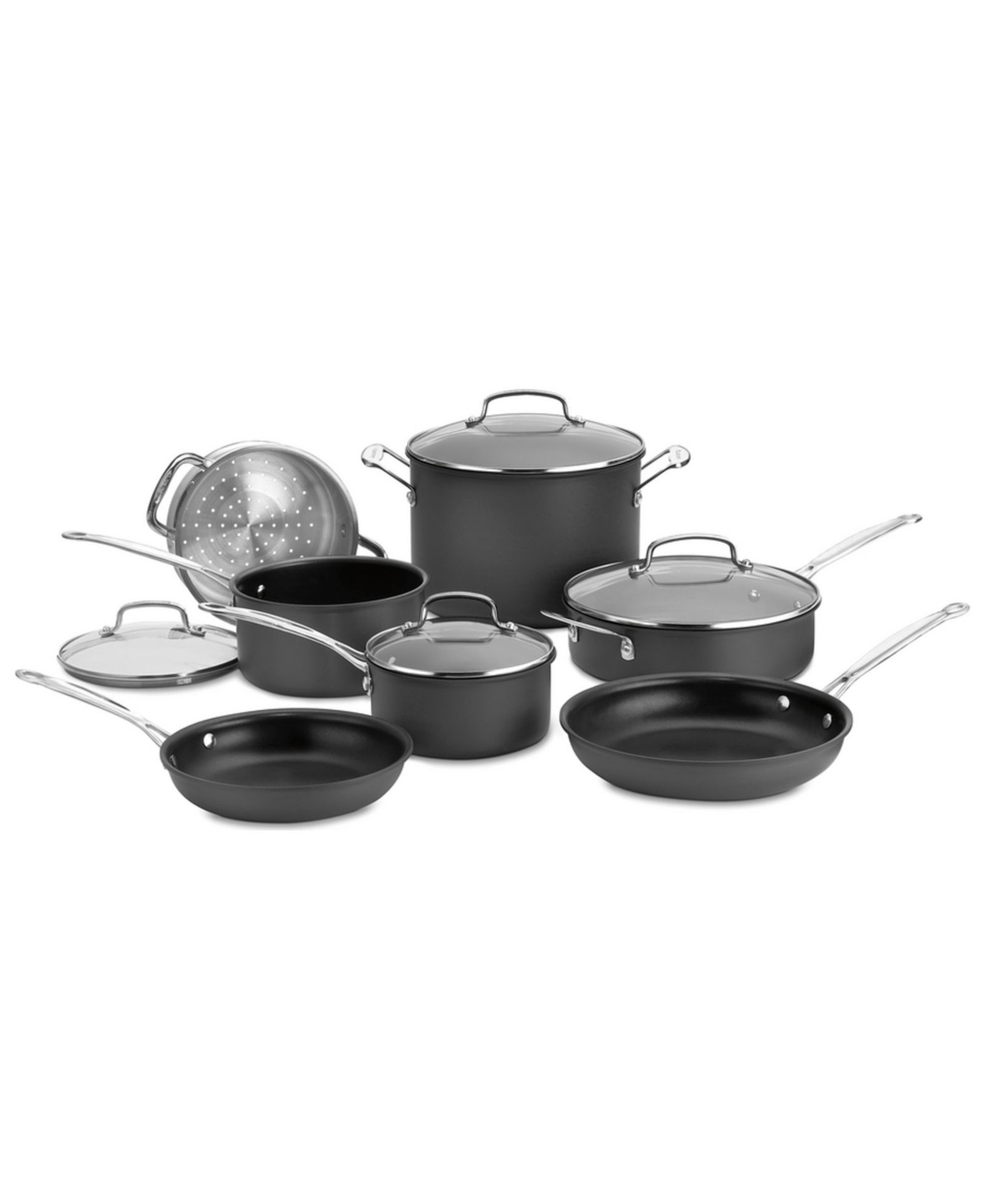 Набор Cuisinart Chefs Classic Hard Anodized, 11-Pc. Set