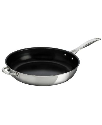 Le Creuset 12.5" Nonstick Deep Fry Pan with Helper Handle