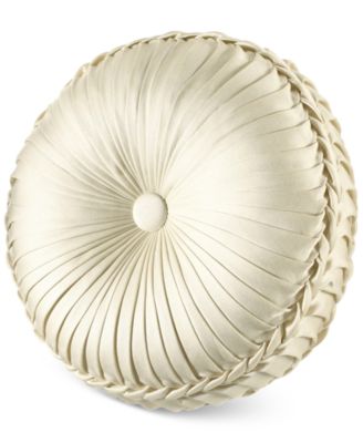 J Queen New York Декоративная подушка Marquis Tufted, 15" Round