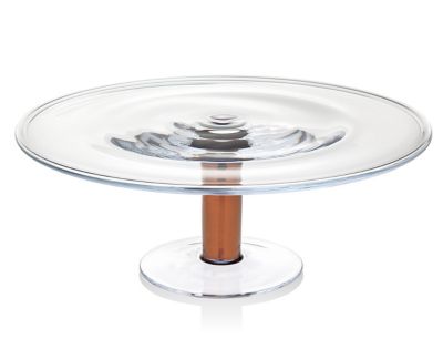 Godinger Novo Madril Copper 16" подставка для торта
