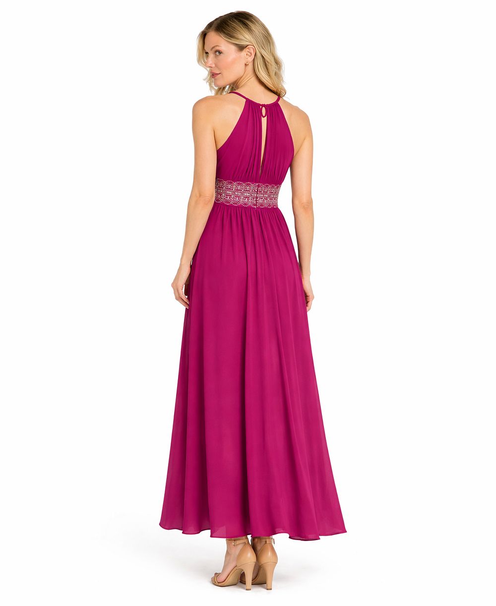 R & M Richards Women's Beaded Gown
