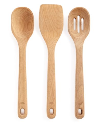 OXO 3 Piece Wooden Kitchen Utensils Set