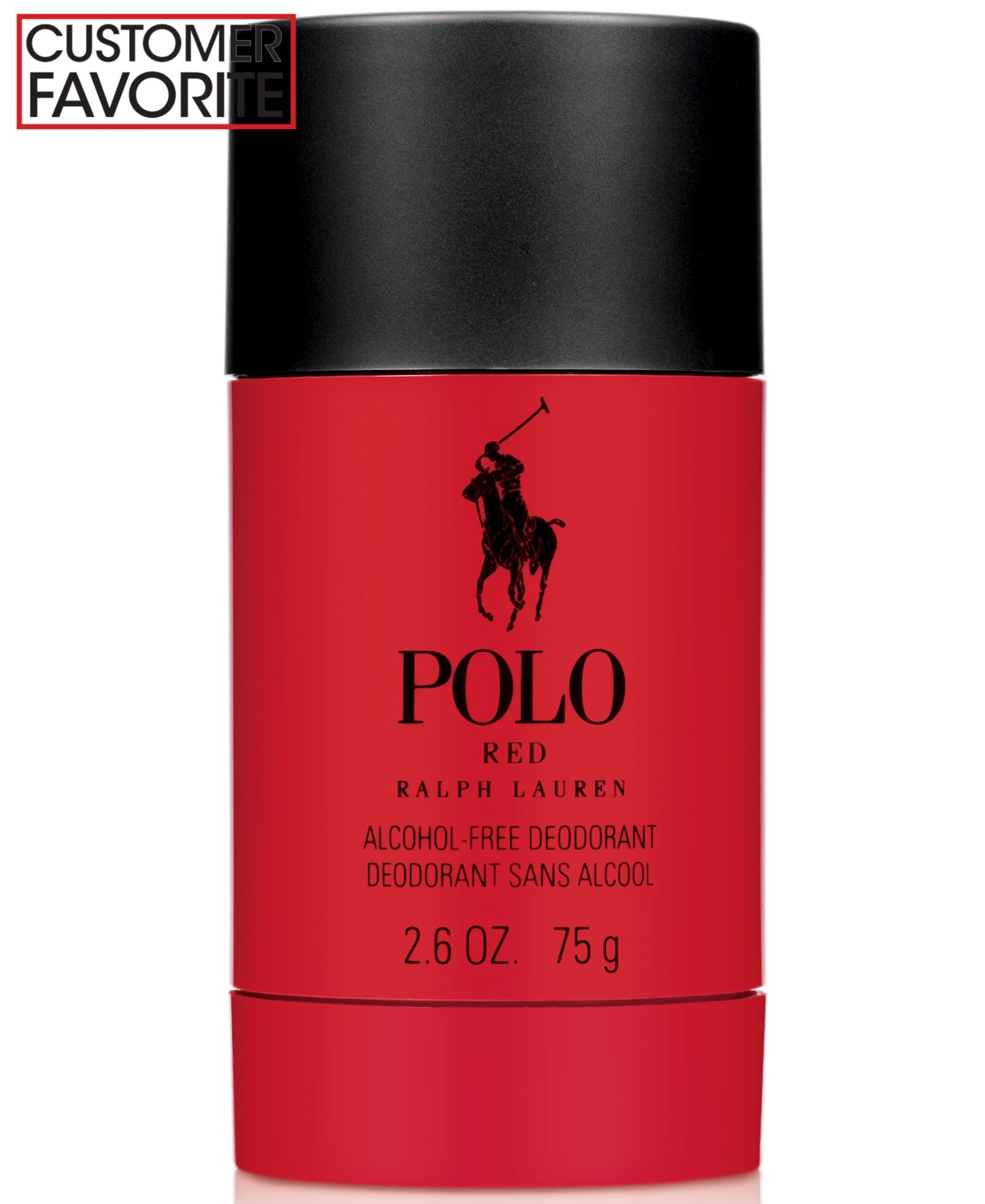 Men's Polo Red Alcohol-Free Deodorant, 2.6 oz.
