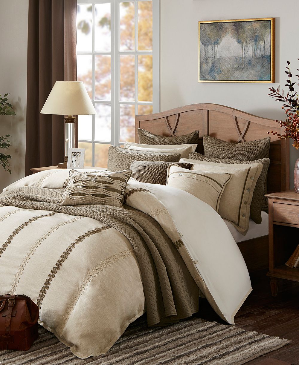 Madison Park Signature Chateau 9-Pc.Comforter Set, King