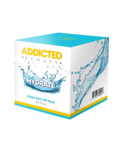 Addicted Beauty Увлажняющая маска для лица Algea, снимающаяся пленкой