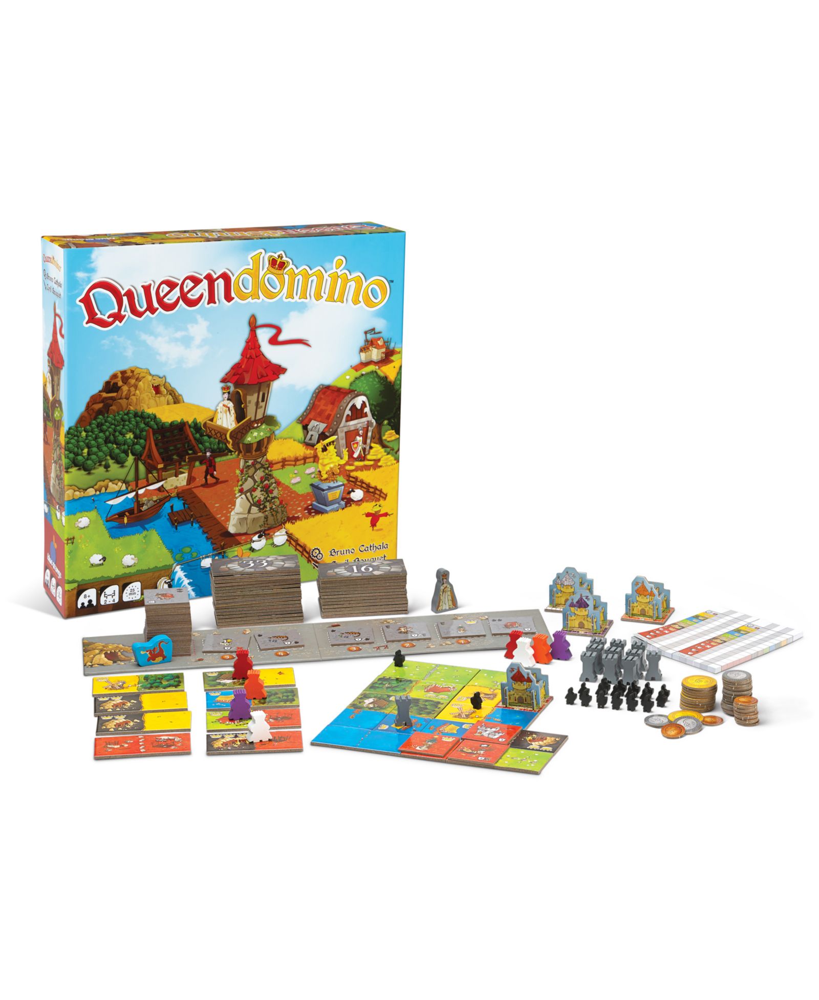 Blue Orange Games Queendomino настольная игра