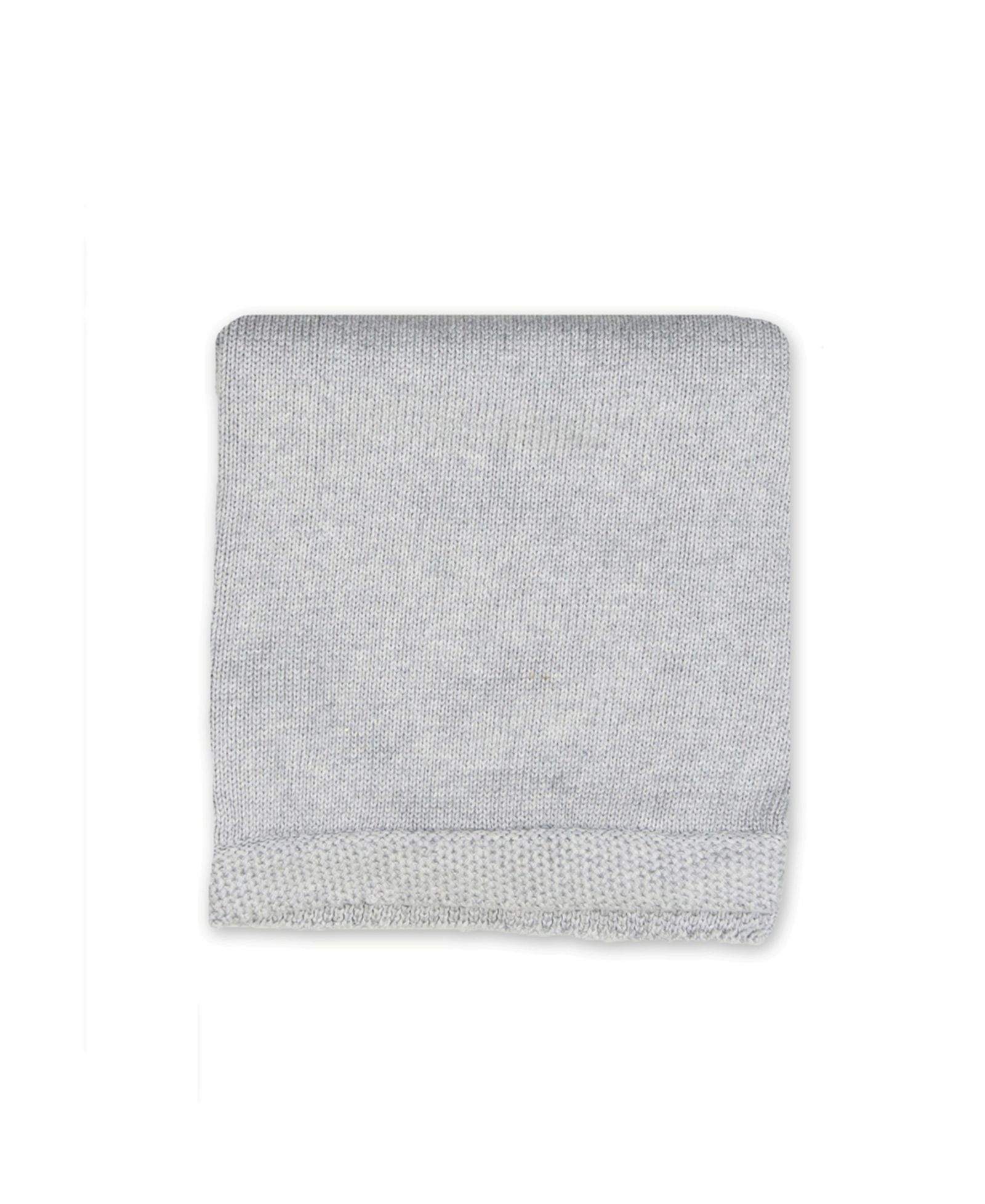 Вязаное одеяло Baby Mode Signature All Cotton с мягкой каймой