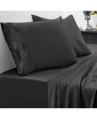Sweet Home Collection Microfiber 3-Pc. Sheet Set, Twin