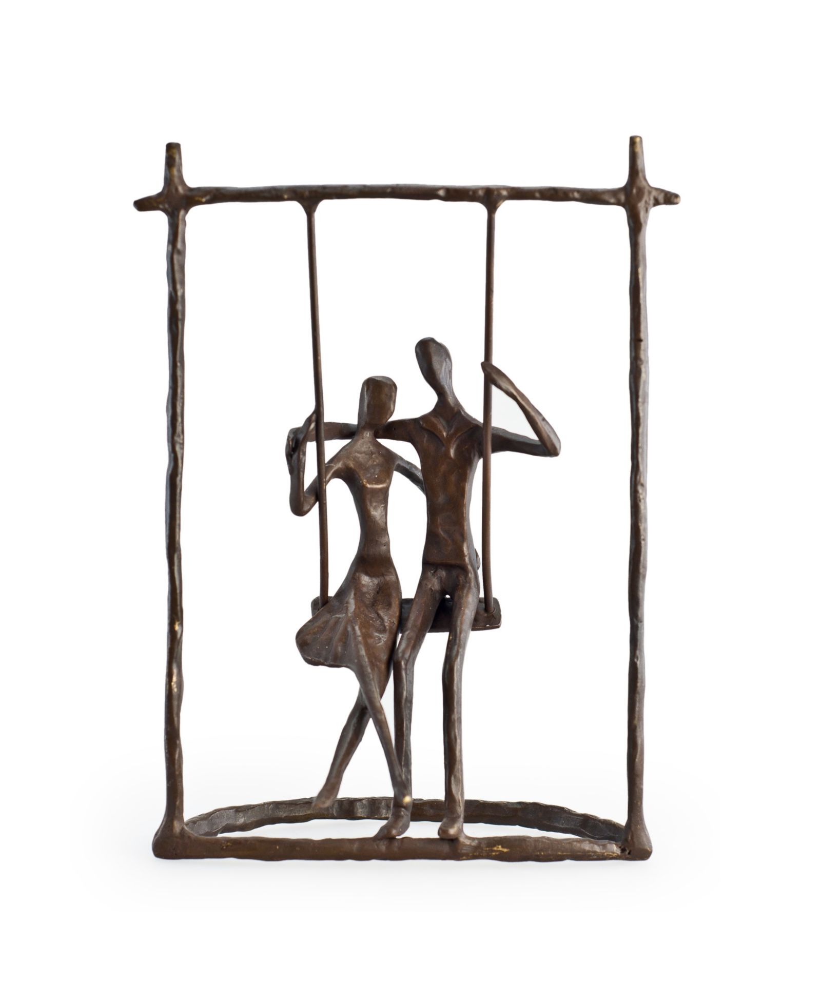 Danya B Скульптура Couple on a Swing бронза