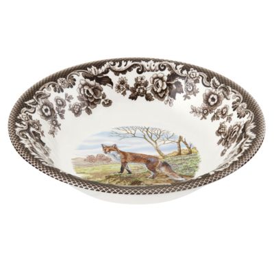Spode Woodland  Red Fox Ascot Cereal Bowl