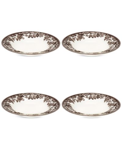 Spode Delamere Soup Plates, Set of 4