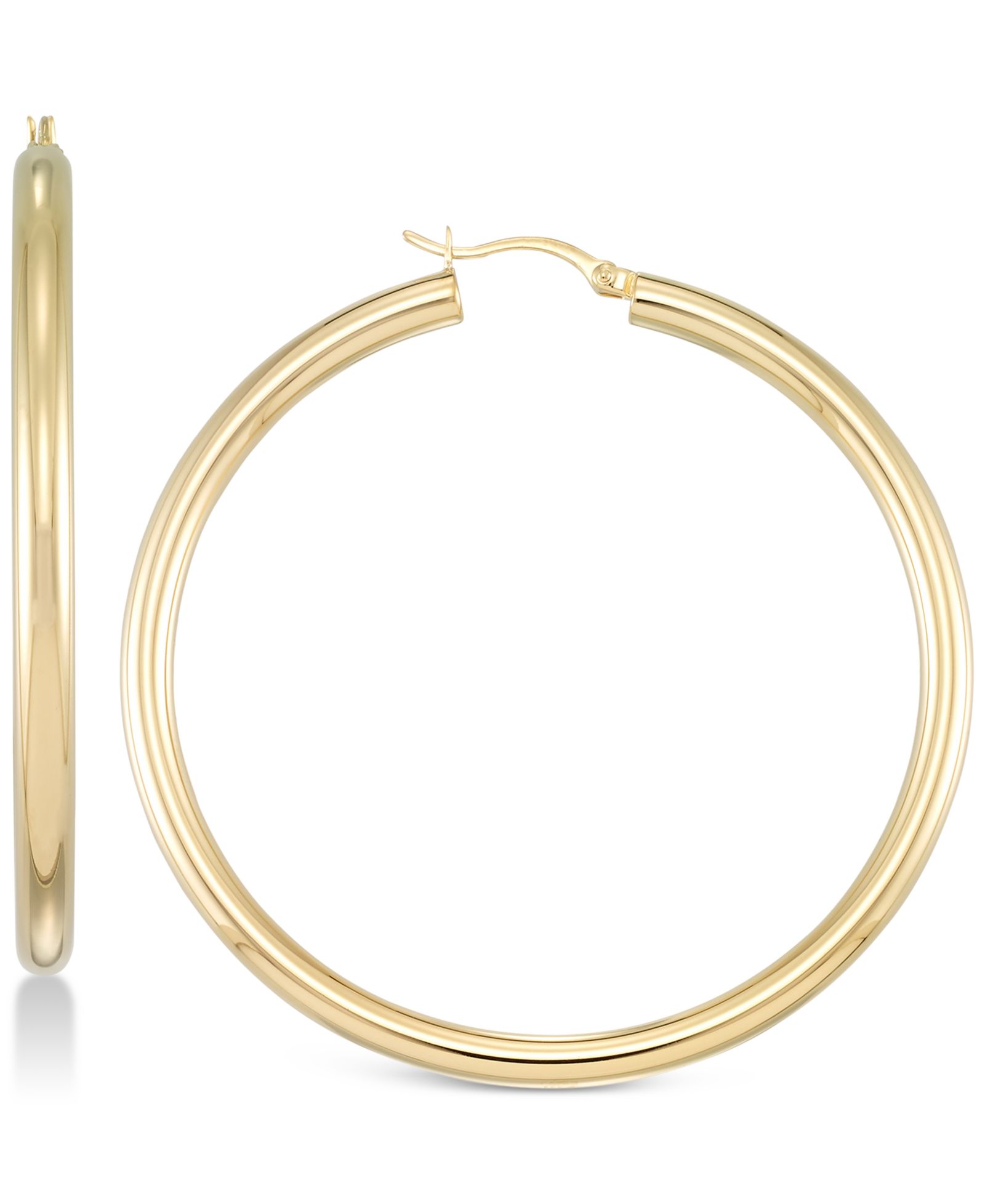 Серьги-кольца Simone I. Smith Polished