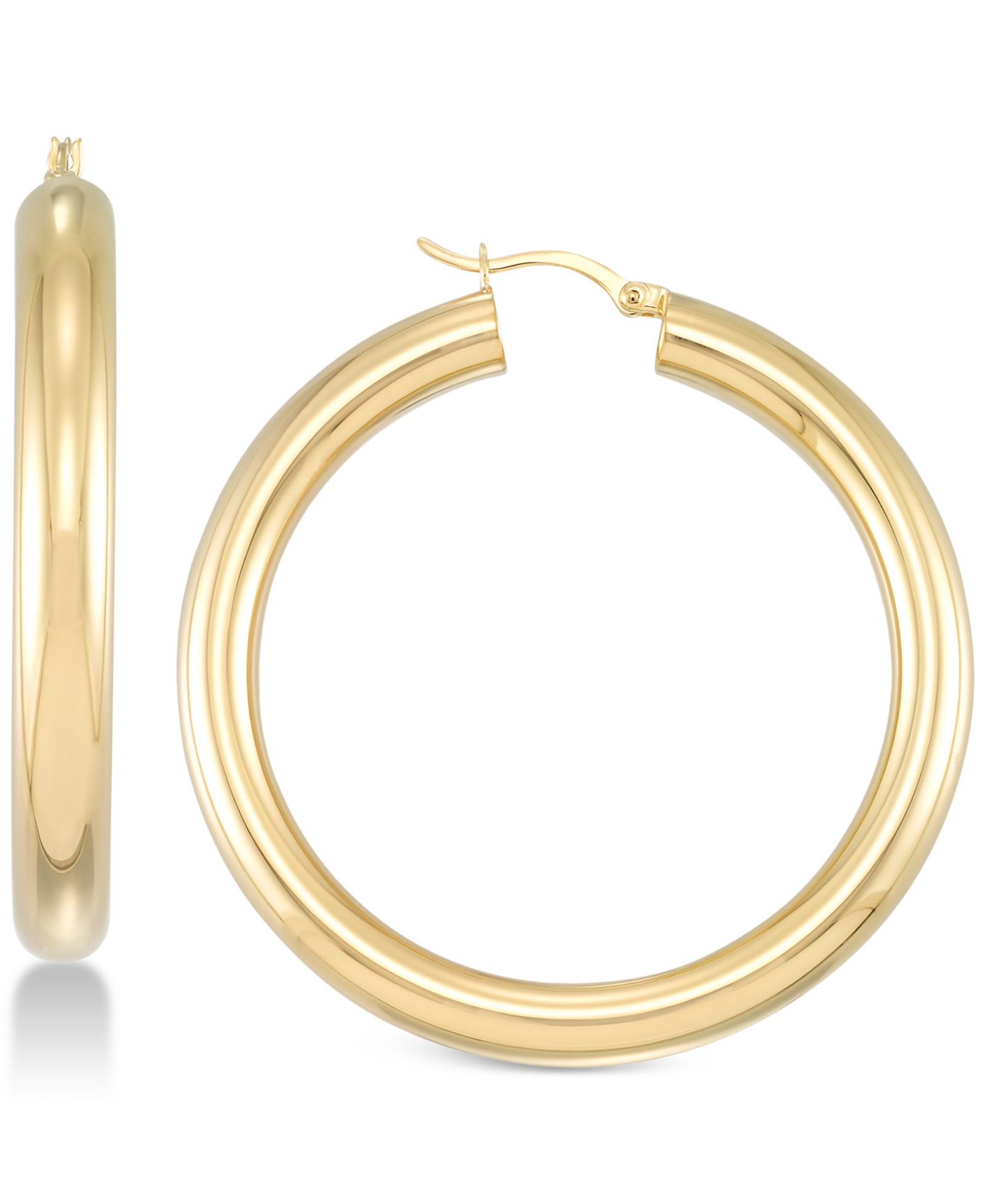 Серьги-кольца Simone I. Smith Polished