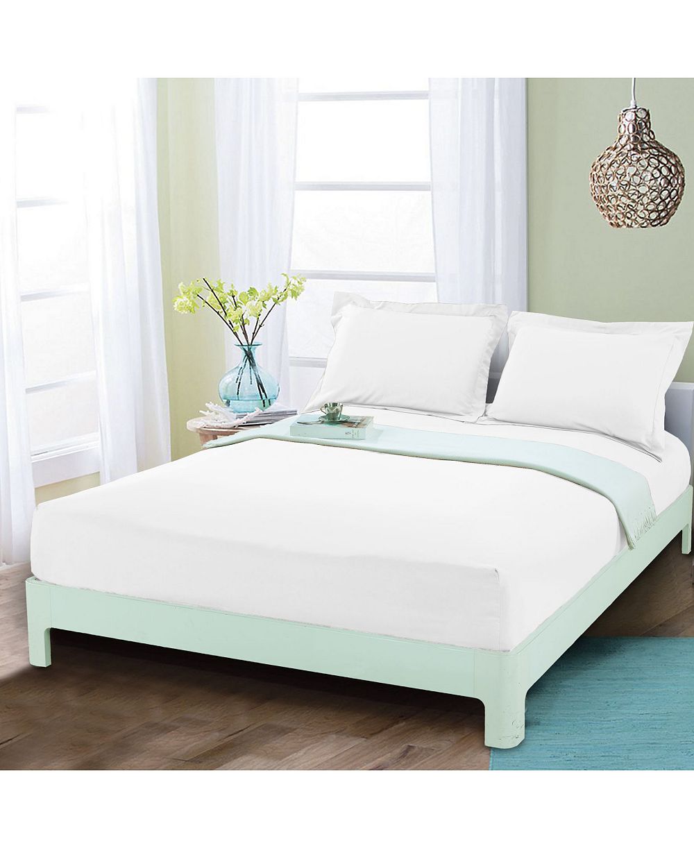 Elegant Comfort Silky Soft Fitted Sheet, Queen