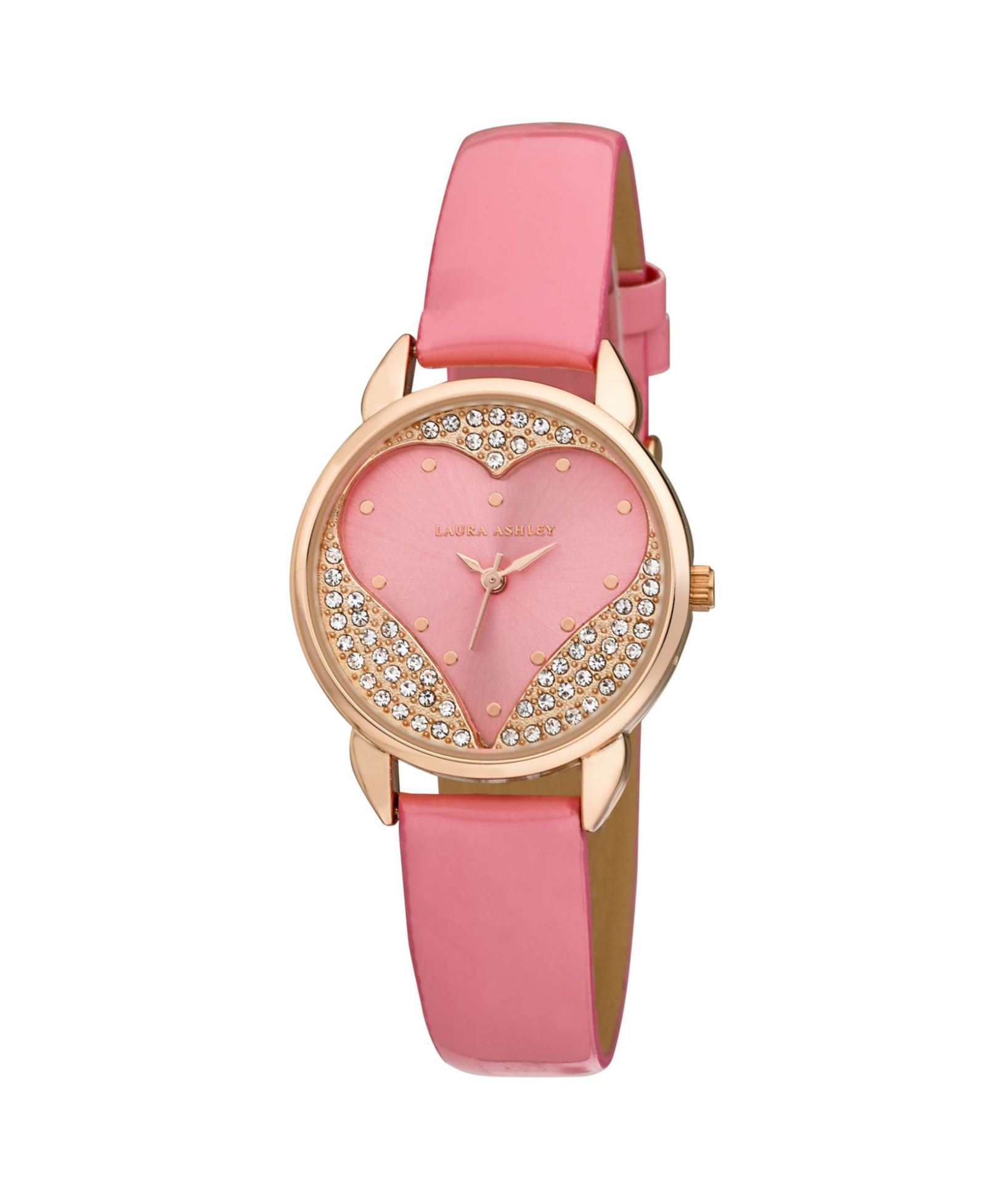 Дизайнерские часы Laura Ashley Pink Hearts