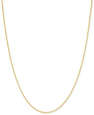 Giani Bernini Тонкая цепочка-шнурок 20" в 18k Gold-Plate Over Sterling Silver
