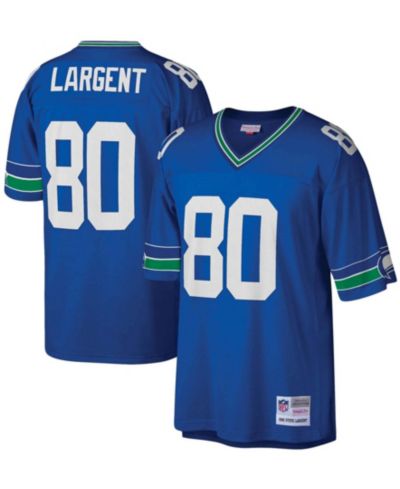 Мужская джерси Mitchell & Ness Steve Largent Royal Seattle Seahawks Legacy Replica