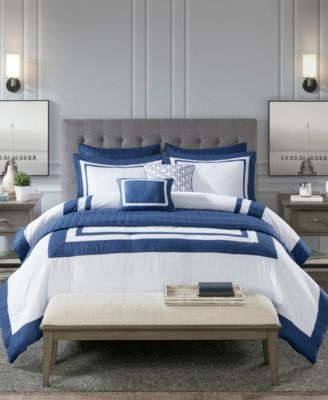 Madison Park Heritage 8-Pc. Comforter & Coverlet Set, Full/Queen