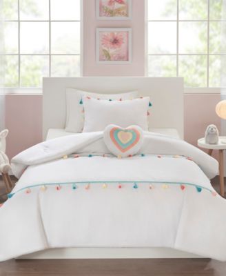 Intelligent Design Tessa Tassel 3-Pc. Comforter Set, Twin