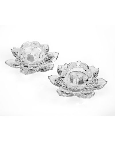 Подсвечник Godinger Lotus Votive Holder, набор из 2 шт