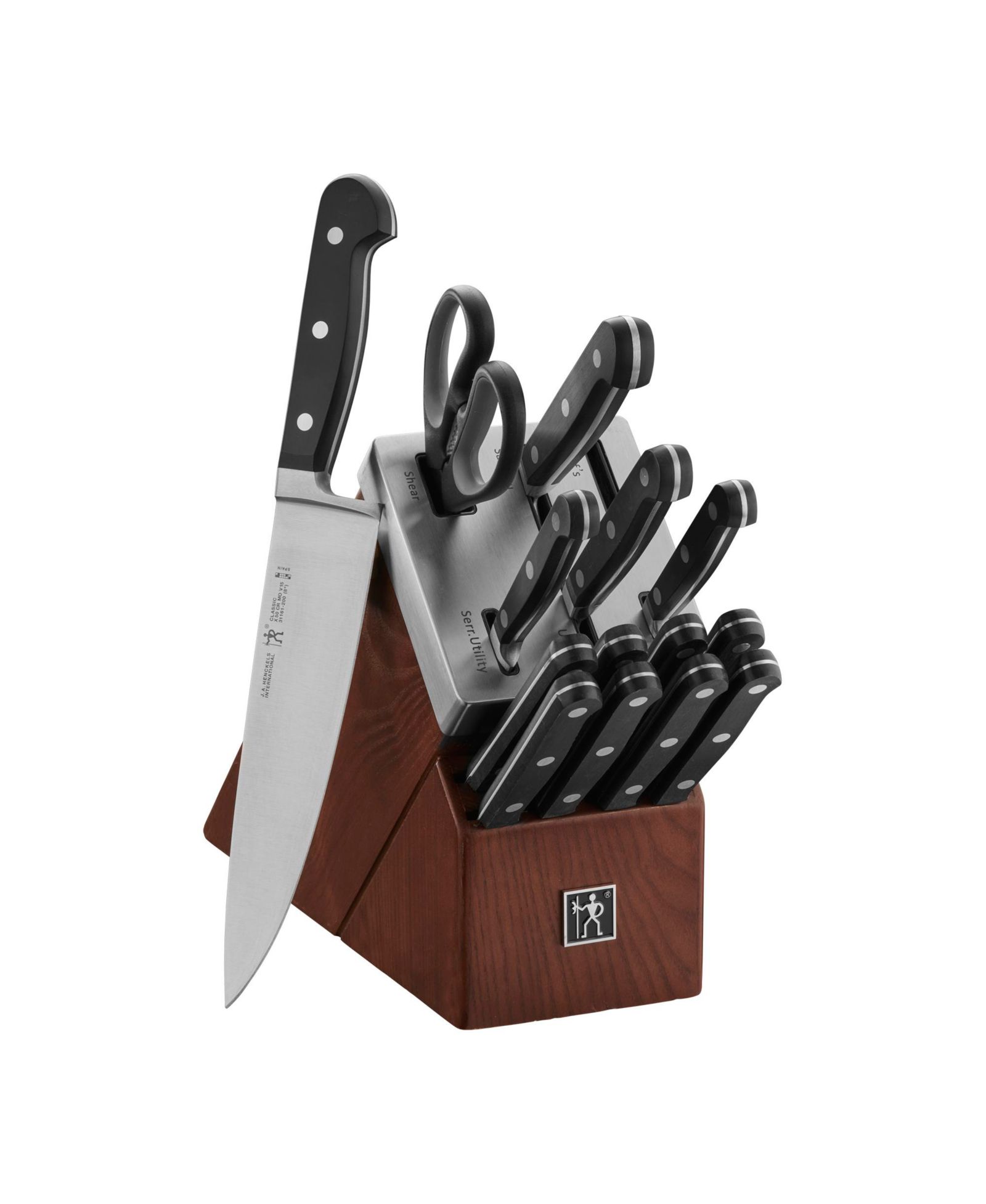 HENCKELS International Classic 15-Pc. Self-Sharpening Cutlery Set