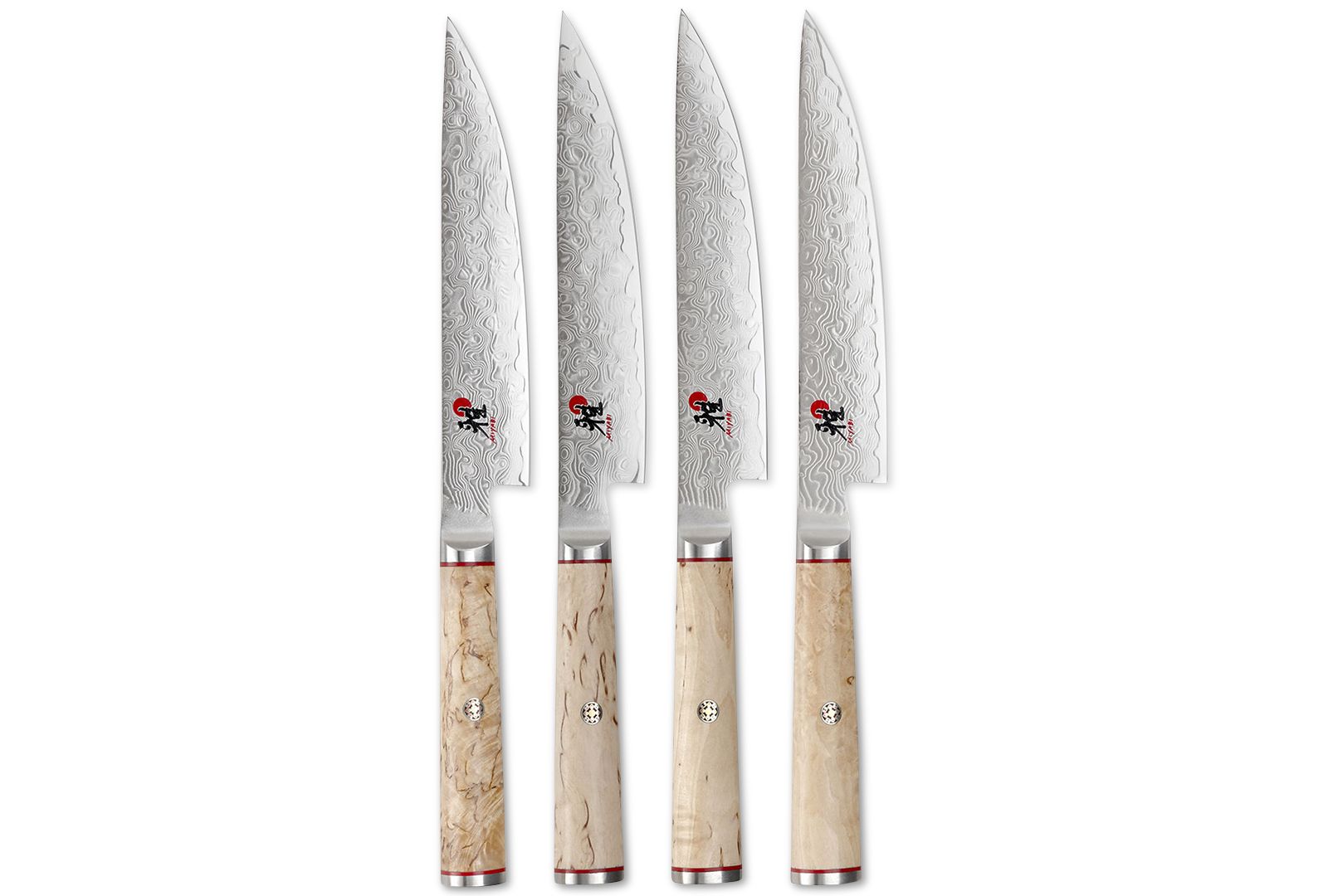 Miyabi Birchwood SG2 Набор ножей для стейка, 4 шт.