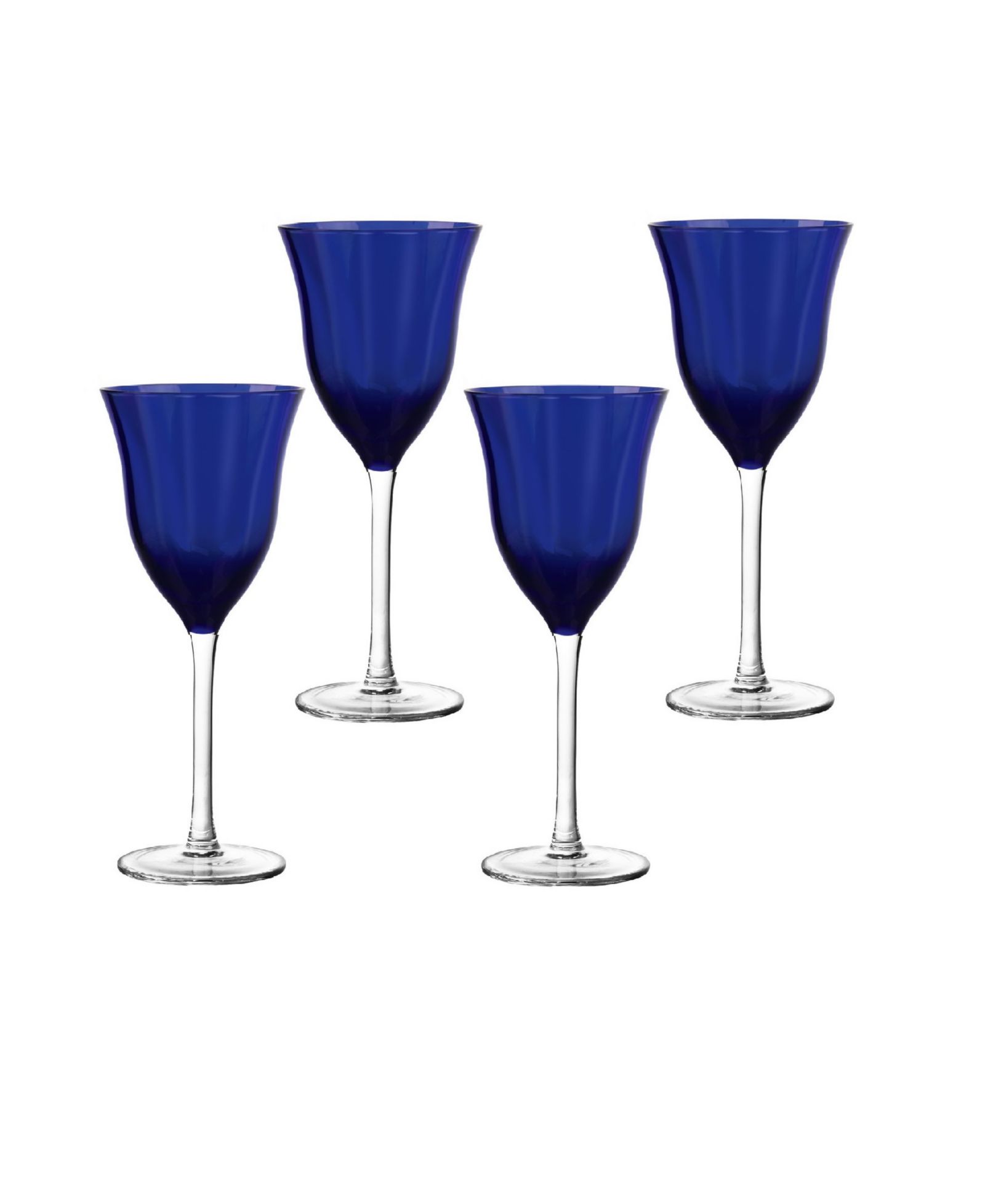 Qualia Glass винные бокалы Meridian 8 OZ, набор из 4 шт.