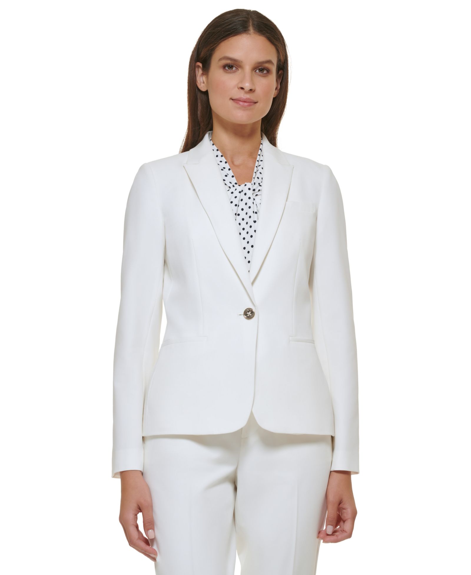 Tommy Hilfiger Women’s One-Button Blazer