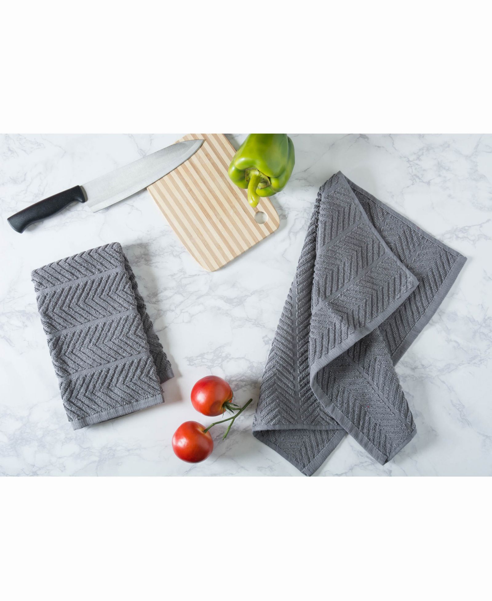 Chevron Luxury Bar Mop, Set of 4