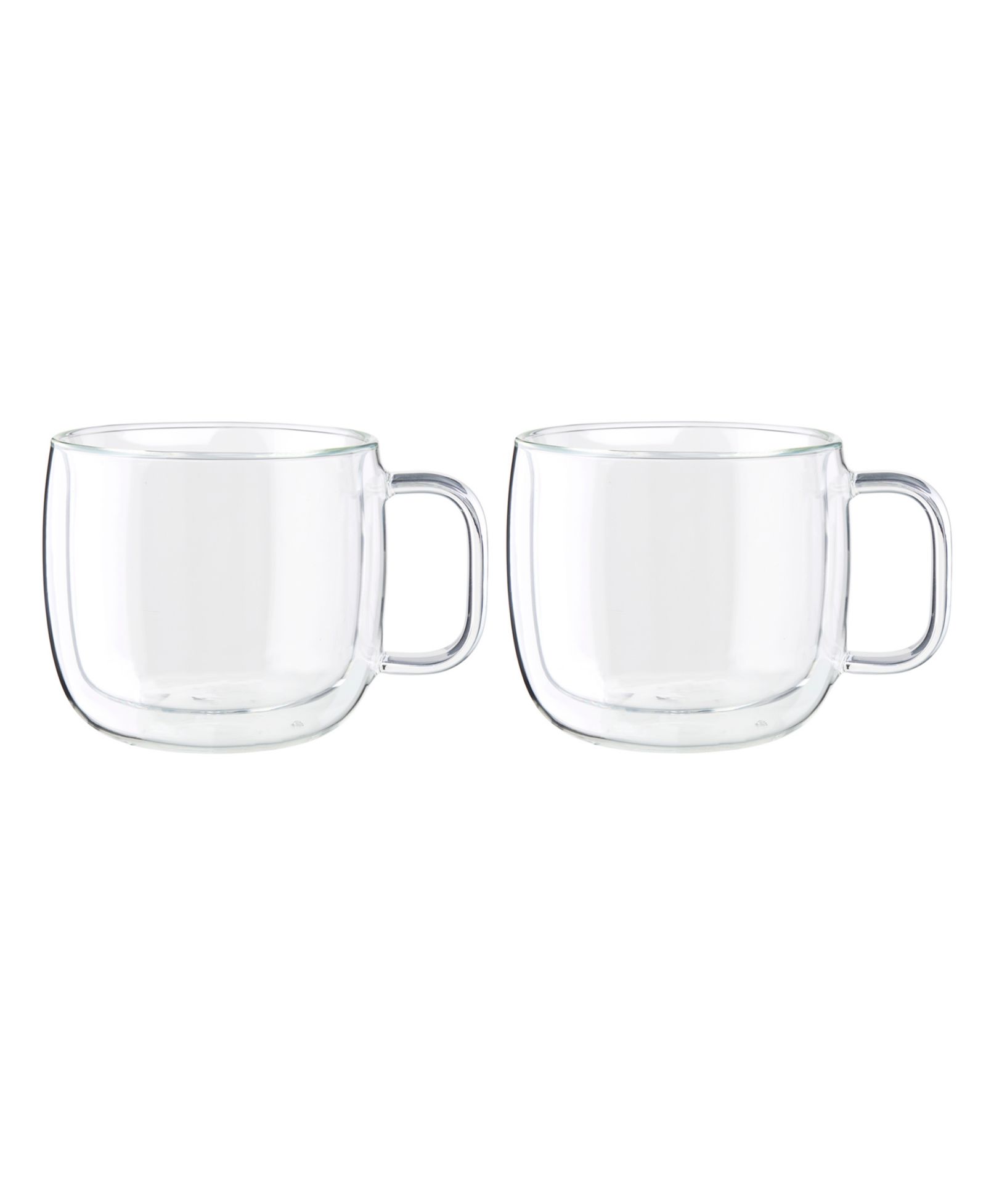 Стеклянные кружки ZWILLING Sorrento Plus для капучино, набор из 2 шт.