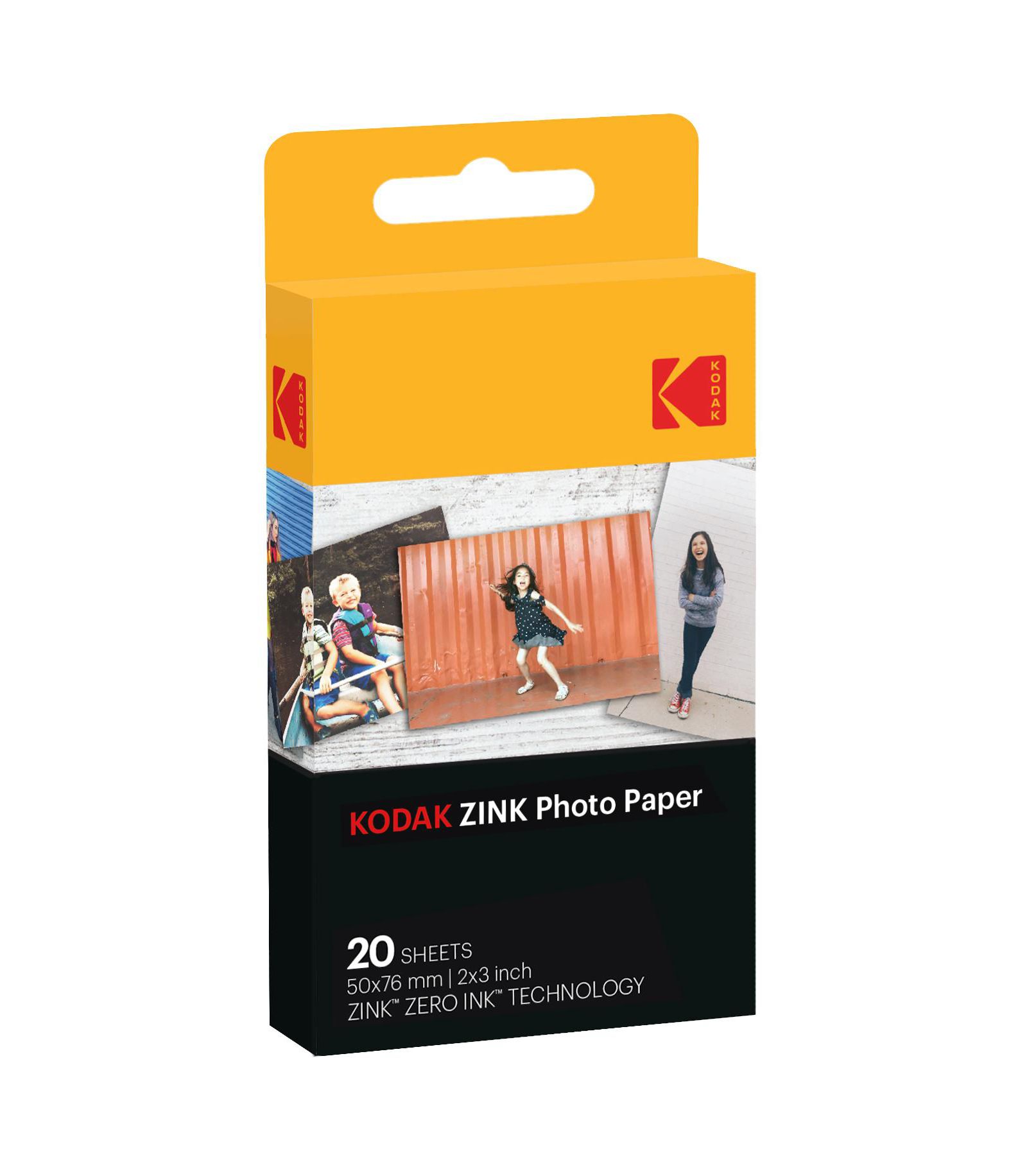Фотобумага Kodak 2" x 3" Premium Zink, 20 листов