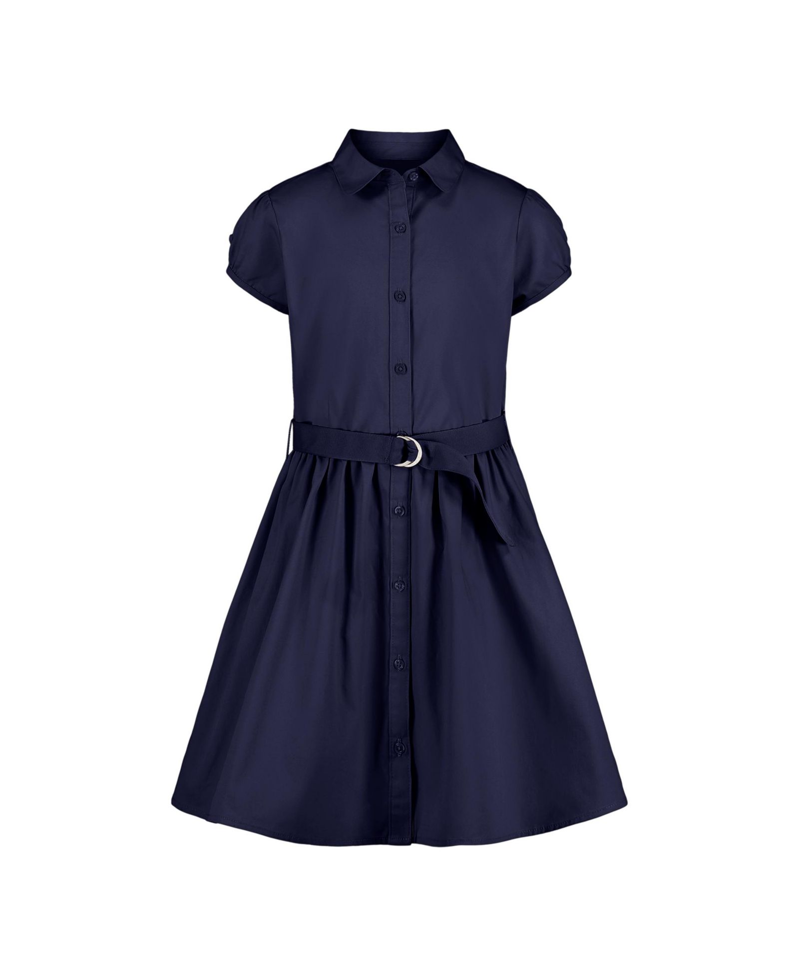 Nautica Детский Uniform Belted Poplin Shirt Dress