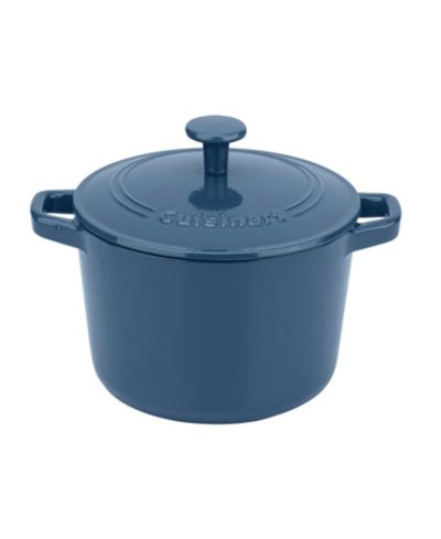 Круглая кастрюля Cuisinart Chefs Classic Enameled Cast Iron 3-Qt. с крышкой