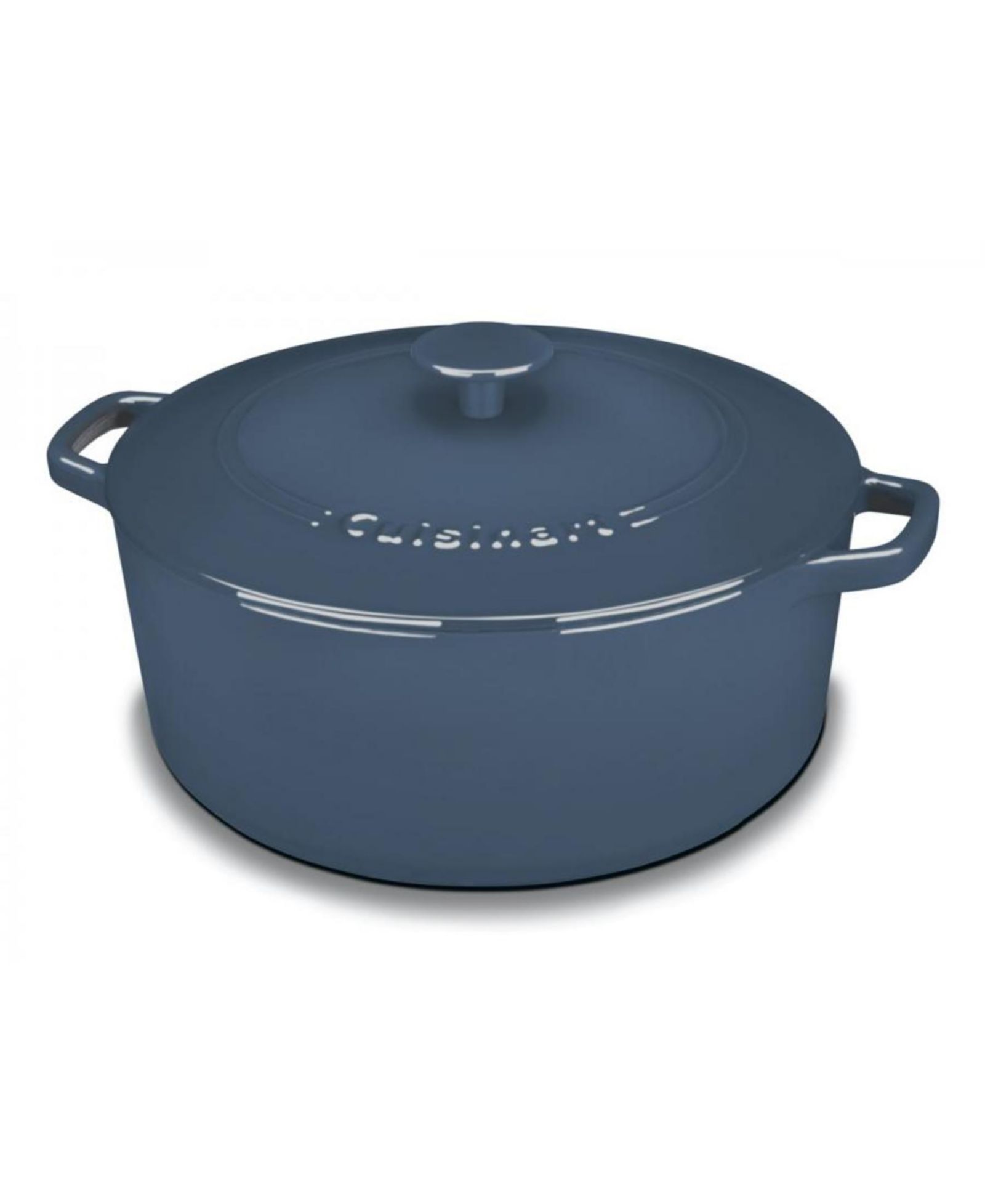 Cuisinart Chefs Classic Enameled Cast Iron 7-Qt. Round Covered Casserole