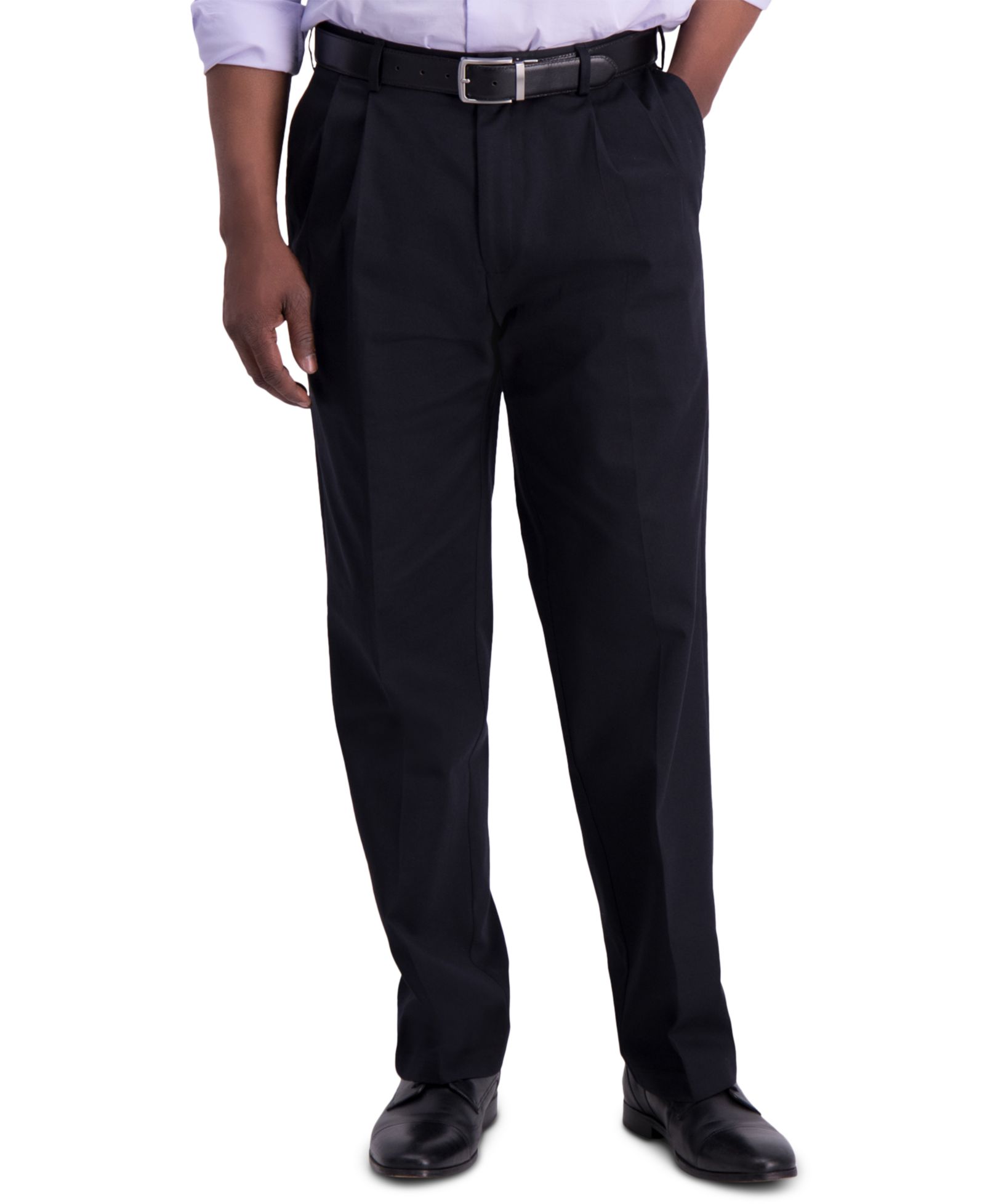 Haggar Мужские брюки Premium Khaki Classic-Fit Pleated